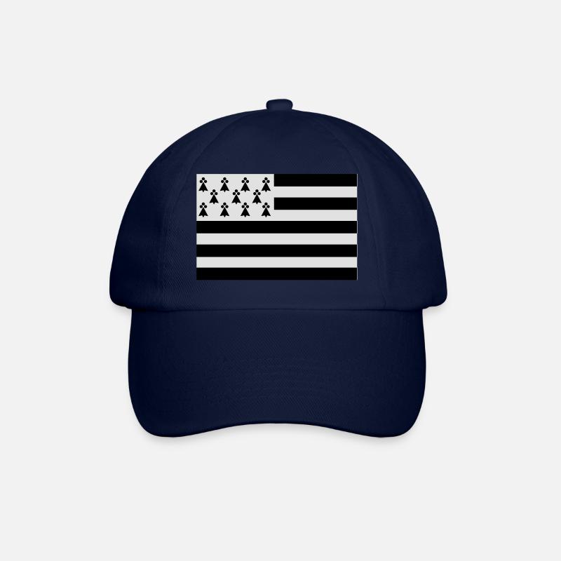Drapeau Bretagne original - Casquette classique - bleu/bleu