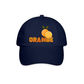 orange - Baseball Cap - blue/blue - Front
