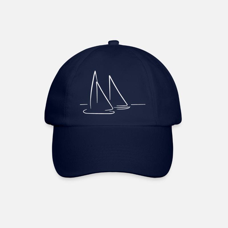 Sailing - Baseballkappe - Blau/Blau