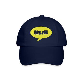 Einfach nein vergeben liiert - Baseballkappe - Blau/Blau - Vorne