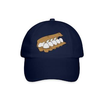 Eierkarton - Baseballkappe - Blau/Blau - Vorne