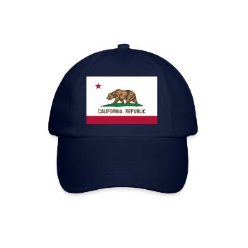 Drapeau californien - Casquette classique - bleu/bleu - Devant