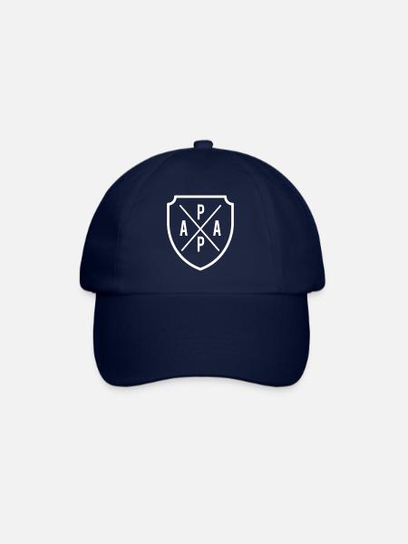 Papa, Vater, Daddy X Design Geschenkidee - Baseballkappe - Blau/Blau