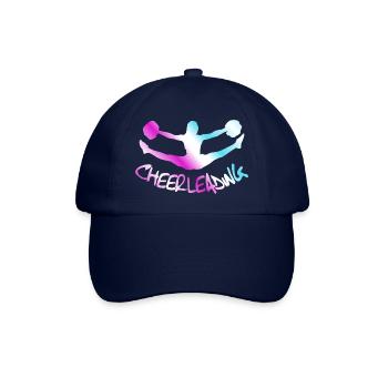 Cheerleading, Cheerleader - Baseball Cap - blue/blue - Front