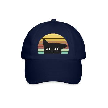 Cat - Cat - Baseball Cap - blue/blue - Front