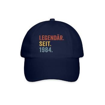 Legendär seit 1984 - Baseballkappe - Blau/Blau - Vorne