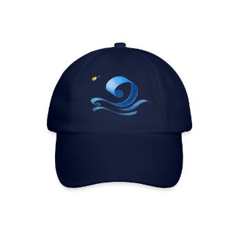 Ocean Wave - Baseball Cap - blue/blue - Front