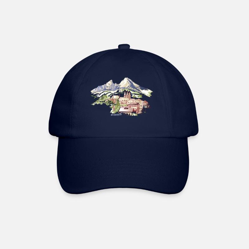 Berchtesgaden Berg Watzmann - Baseballkappe - Blau/Blau