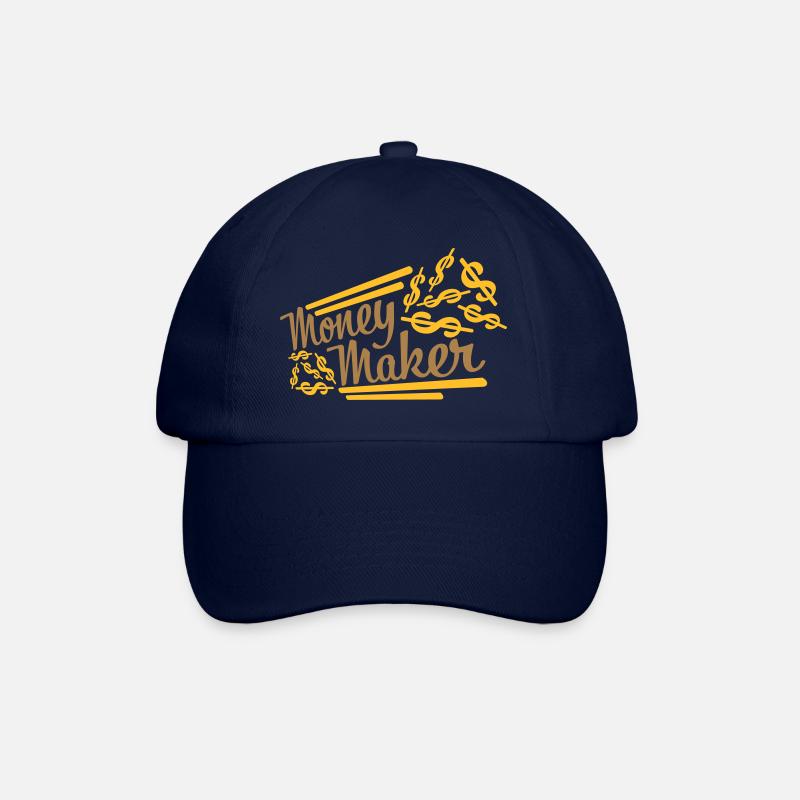 Selfmade Money Maker Dollar - Baseballkappe - Blau/Blau