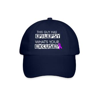 This Guy Has Epilepsy - Baseball Cap - blue/blue - Front