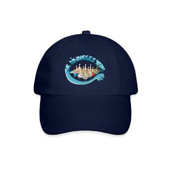 DINDASSE TEAM POSTER - Casquette classique - bleu/bleu - Devant