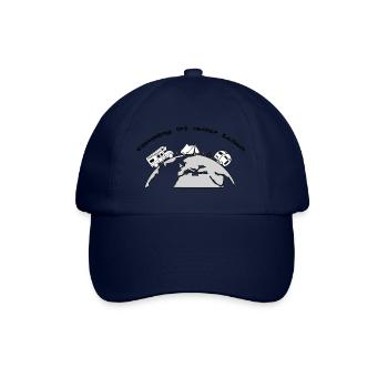 Camping ist unser Leben "Das Original" - Baseballkappe - Blau/Blau - Vorne