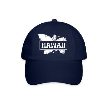 Hawaii - Baseballkappe - Blau/Blau - Vorne