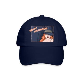 Hexe - Baseballkappe - Blau/Blau - Vorne