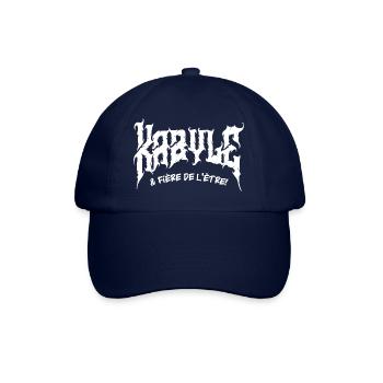 Kabyle et Fière de l'être! - Casquette classique - bleu/bleu - Devant