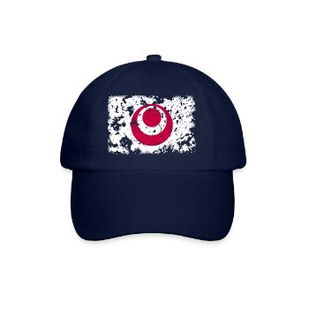 Okinawa Präfektur - Flagge Vintage - Baseballkappe - Blau/Blau - Vorne