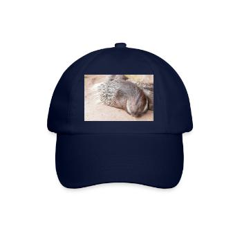 Porcupine als Porky (in german Stachelschwein) - Baseball Cap - blue/blue - Front