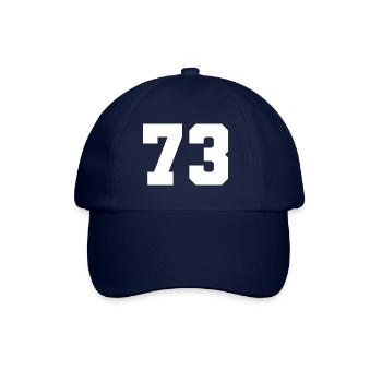 Team 73 - Baseballkappe - Blau/Blau - Vorne
