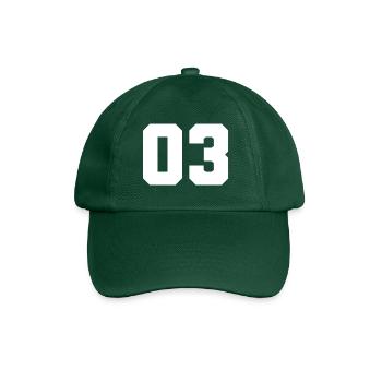Team 03 - Baseball Cap - bottle green - Front