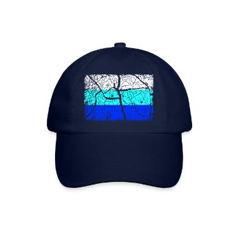 Drapeau de l’Allemagne INVERSÉ - Casquette classique - bleu/bleu - Devant