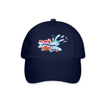 holiday logo - Baseball Cap - blue/blue - Front