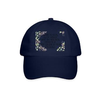 MAMA - Baseballkappe - Blau/Blau - Vorne