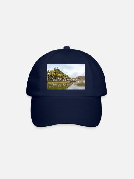 Reichsburg Cochem Rheinland - Baseballkappe - Blau/Blau