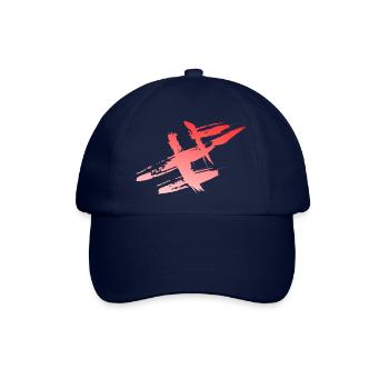 Decoration Colors - Minimal Pattern - Baseball Cap - blue/blue - Front