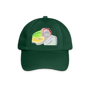 Playground of my mind - Baseball Cap - bottle green - Front