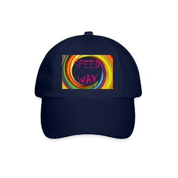 SPEED WAY - Casquette classique - bleu/bleu - Devant