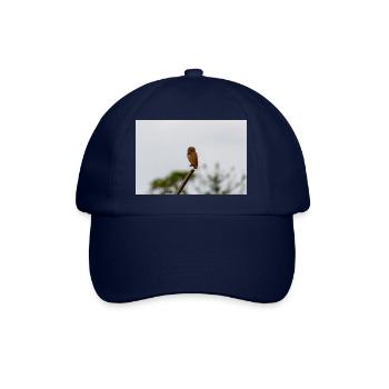Die Eule - Baseballkappe - Blau/Blau - Vorne