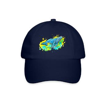 Baleine à bosse - Casquette classique - bleu/bleu - Devant