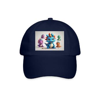 Monster 8 - Baseballkappe - Blau/Blau - Vorne