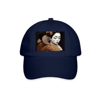 Geisha Fumiyo - Casquette classique - bleu/bleu - Devant