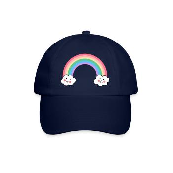 Arc-en-ciel Kawaii Nuage L’amour Est Amour Variété - Casquette classique - bleu/bleu - Devant