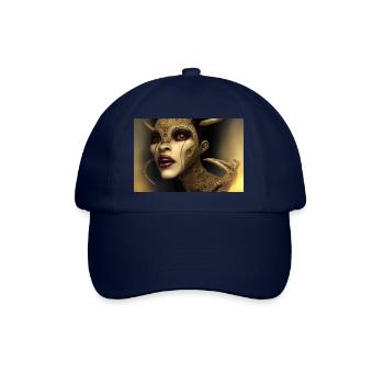 Demon Woman - Baseball Cap - blue/blue - Front