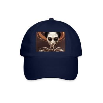 Xenomorphie - Baseballkappe - Blau/Blau - Vorne