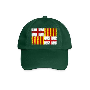 Barcelona - Baseballkappe - Flaschengrün - Vorne