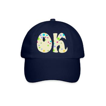 Ok - Baseballkappe - Blau/Blau - Vorne