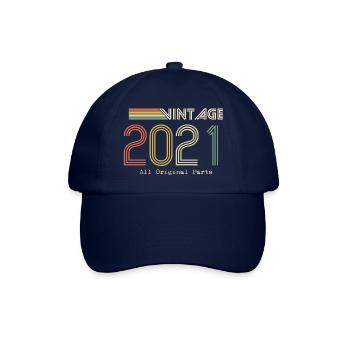 Epic & Legendary Born in 2021: 3rd Anniversary - Baseball Cap - blue/blue - Front