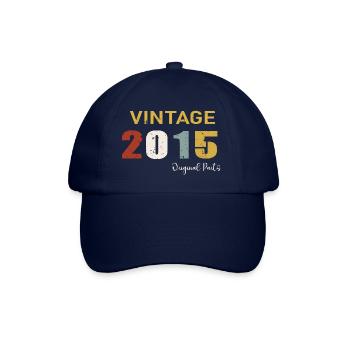 Original parts 2015 - 9 Year Anniversary Gift - Baseball Cap - blue/blue - Front