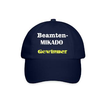 Beamten-Mikado-Gewinner - Baseballkappe - Blau/Blau - Vorne