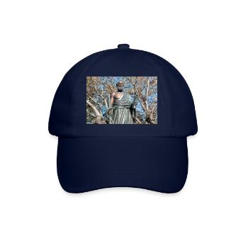 Statue of Hippocrates Kos City Kos Island South - Baseball Cap - blue/blue - Front