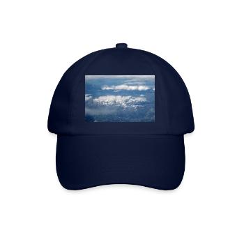 Cloud Formations and the alps near the Zugspitze - Baseball Cap - blue/blue - Front