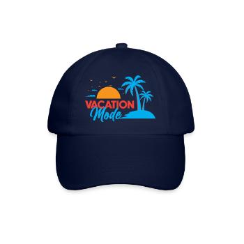 Vacation Mood - Baseballkappe - Blau/Blau - Vorne
