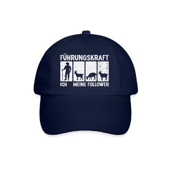 Ziegen Führungskraft Ziegenbock Landwirt Ziege - Baseballkappe - Blau/Blau - Vorne