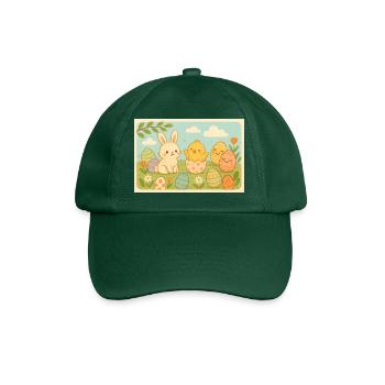Ostern - Baseballkappe - Flaschengrün - Vorne
