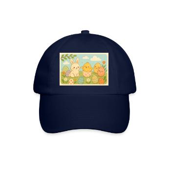 Fête de Pâques - Casquette classique - bleu/bleu - Devant