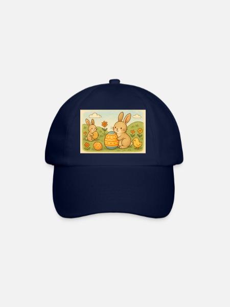 Ostern - Baseballkappe - Blau/Blau
