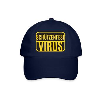 Schützenfest Virus - Baseballkappe - Blau/Blau - Vorne